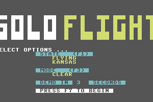 Solo Flight (Enhanced) 1