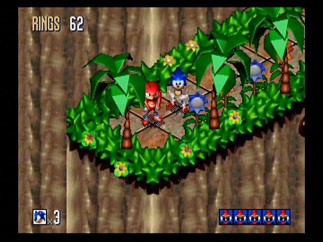 Sonic 3D Blast  Sonic 3D: Flickies' Island para Sega Saturn (1996)