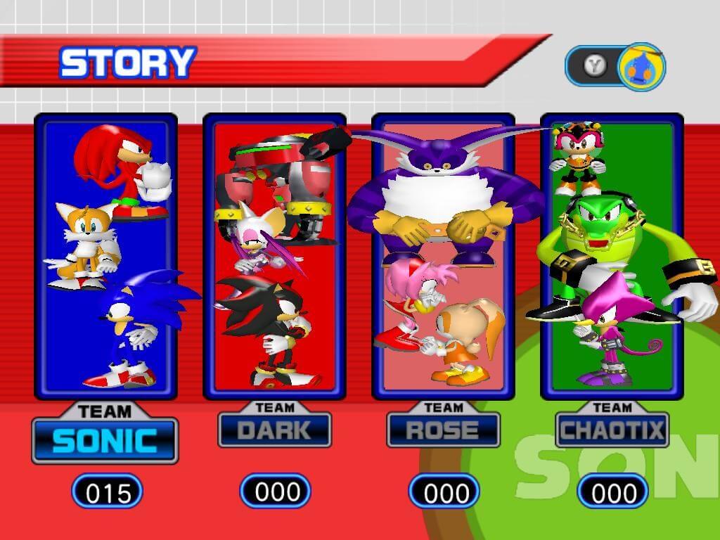 sonic heroes gamecube rom