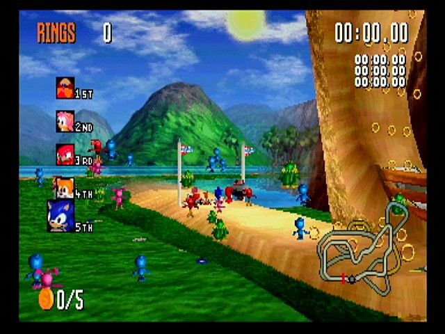 🕹️ Play Retro Games Online: Sonic R (Saturn)