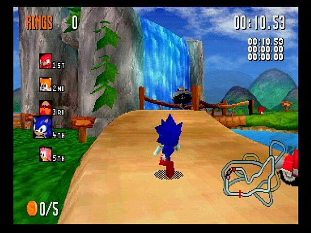 🕹️ Play Retro Games Online: Sonic R (Saturn)