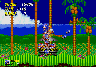 Sonic the Hedgehog 2 gameplay (PC Game, 1992) 