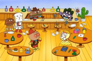 Soreike! Anpanman Hajimete Kaketa yo! Oboeta yo! Hiragana Katakana: Gojuuon Board Kinou-tsuki 5