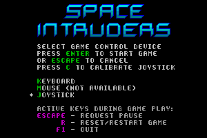 Space Intruders abandonware