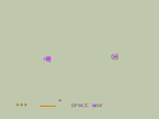 Space War abandonware