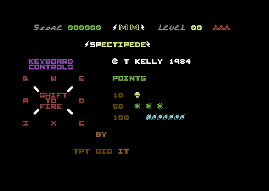 Spectipede abandonware