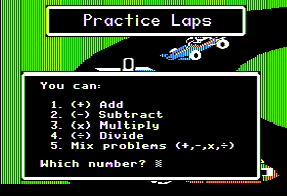 Speedway Math abandonware