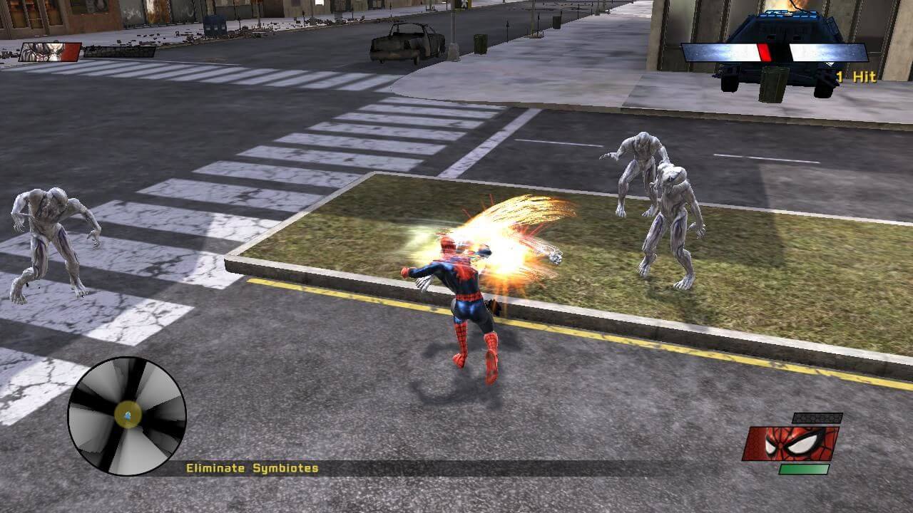 Spider-Man - Web of Shadows (USA) (En,Fr) : Activision : Free