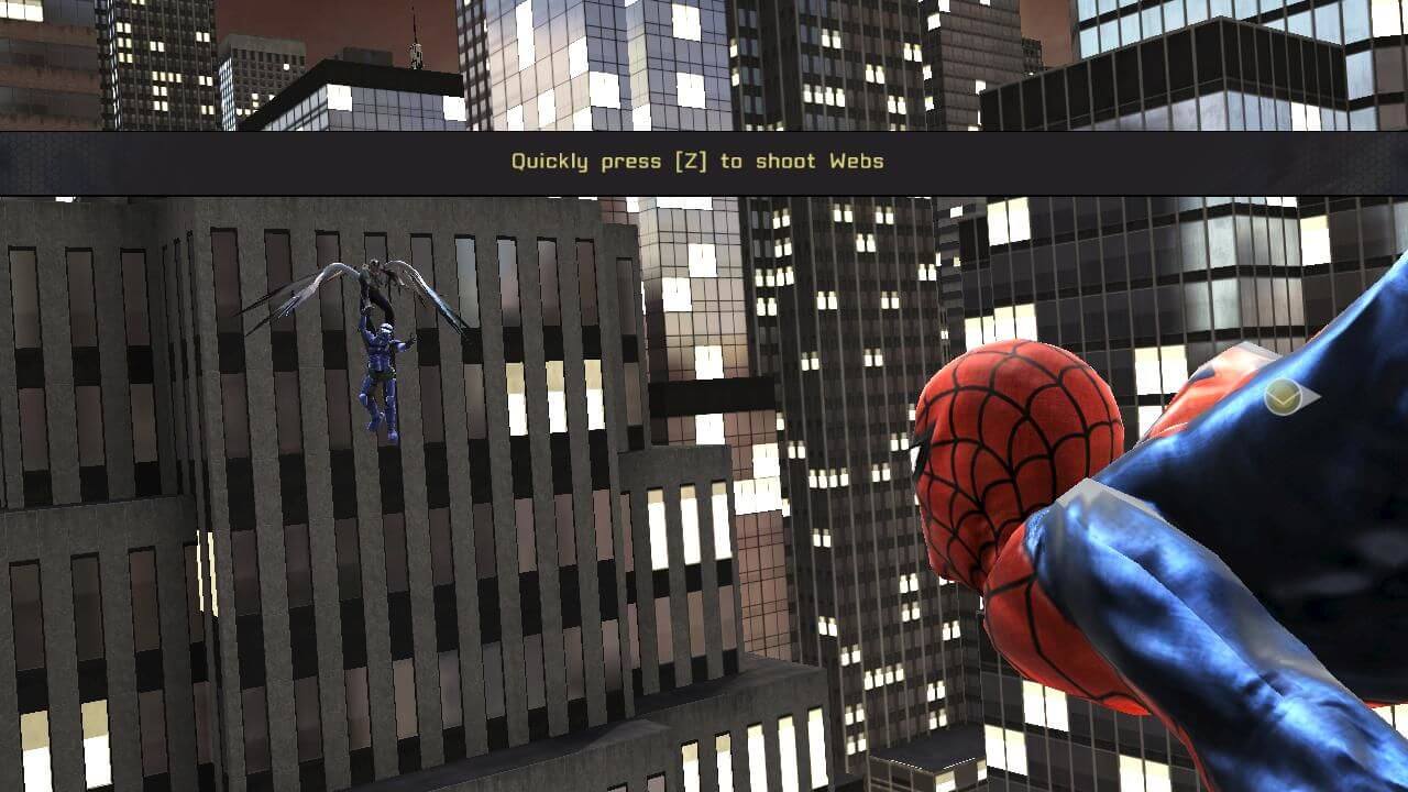 Spiderman: Web of Shadows (Xbox 360) Game Profile 