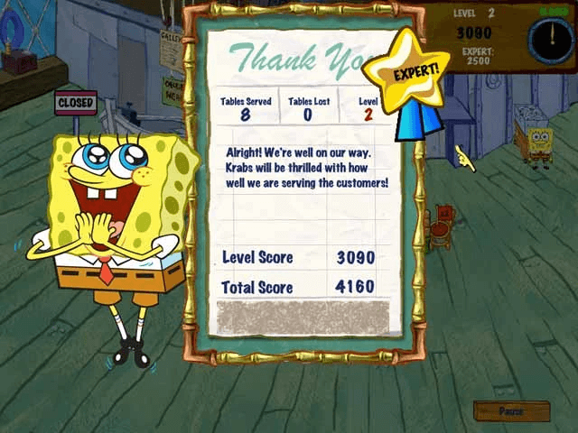 SpongeBob SquarePants™: Diner Dash 2 Times the Trouble (PC) - Full