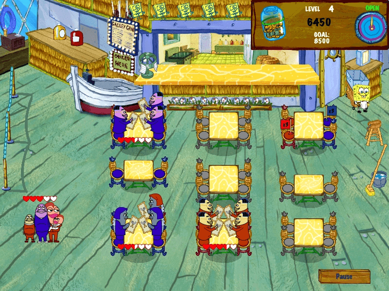 SpongeBob Diner Dash 2 - Two Times the Trouble - Play Thousands of Games -  GameHouse