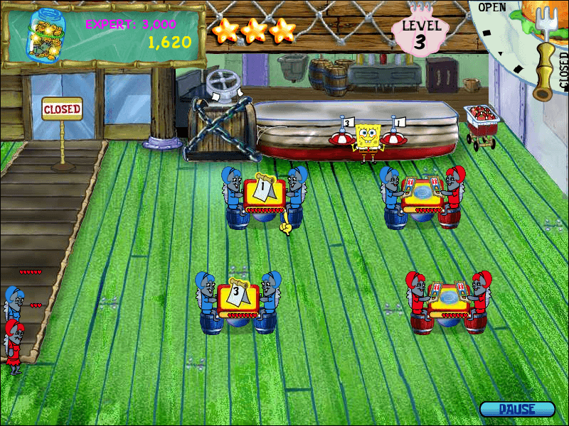 Download SpongeBob SquarePants: Diner Dash (Windows) - My Abandonware