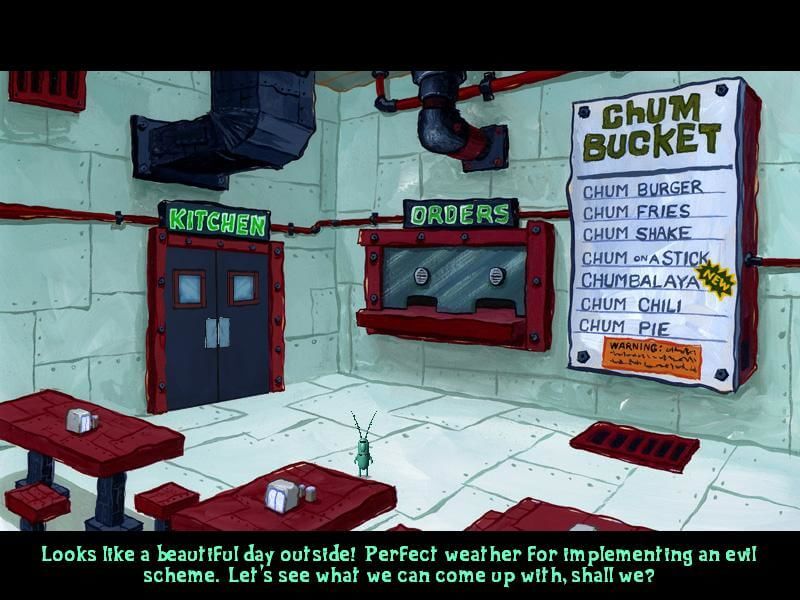 Screenshot of SpongeBob SquarePants: Typing (Windows, 2004) - MobyGames