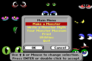 Spooky Kooky Monster Maker 1