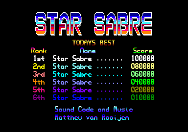 Star Sabre 10