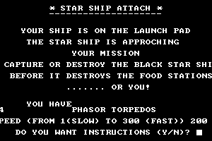 Starship Attack 0