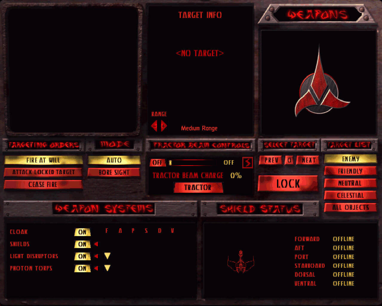 Abandonware Games / Star Trek Klingon Academy download klingon academy free