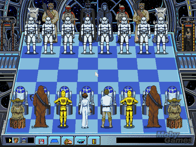 Star Wars Chess Game 