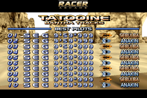 Star Wars: Racer Arcade 1
