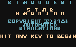 StarQuest: Star Warrior 0