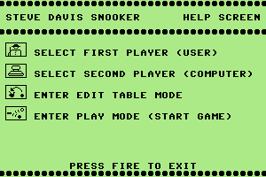 Steve Davis Snooker 2