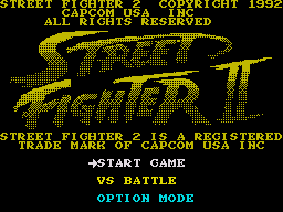 Street Fighter II: The World Warrior 1