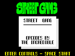 Street Gang abandonware