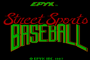 Street Sports Baseball 0