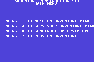 Stuart Smith's Adventure Construction Set 1