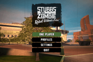 Stubbs the Zombie in Rebel Without a Pulse 1