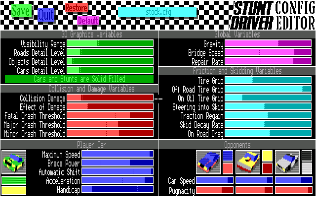 mini stunt driver