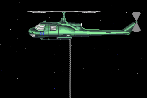 Super Huey UH-IX abandonware