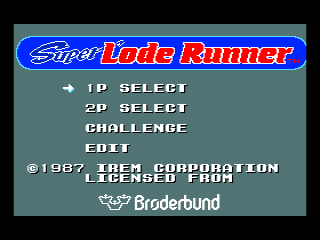 Download Super Lode Runner (MSX) - My Abandonware