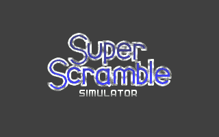 Super Scramble Simulator 1