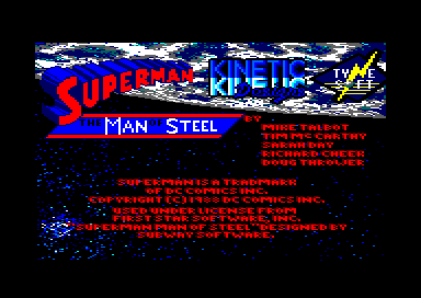 Superman: The Man of Steel 1