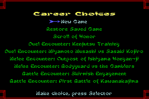 Sword of the Samurai 1