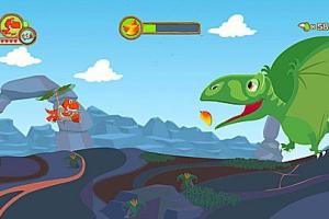 T-Rex Rush: Egg Spelling Collection Crew 2