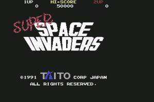 Taito's Super Space Invaders 1