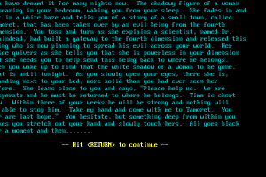 Tamoret: The Adventure to the Fourth Dimension 1