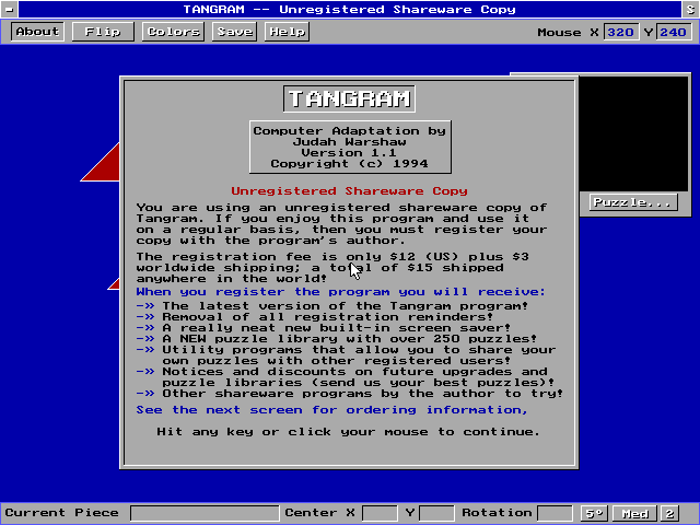 Tangram abandonware