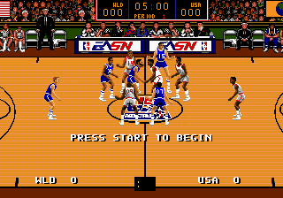 Download Team USA Basketball (Genesis) - My Abandonware