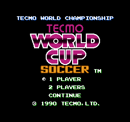 Tecmo Cup Soccer Game Tecmo Cup Soccer Game
