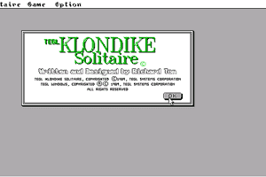 TEGL Klondike Solitaire 0