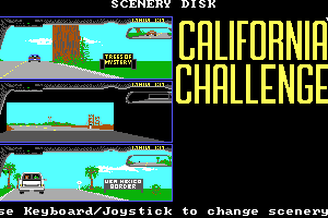 Test Drive II Scenery Disk: California Challenge 1