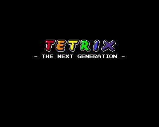 Tetrix: The Next Generation 0