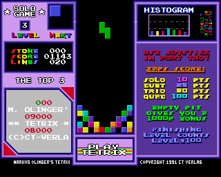 Tetrix: The Next Generation abandonware