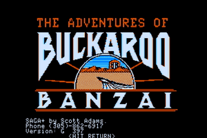 The Adventures of Buckaroo Banzai: Across the Eighth Dimension 0