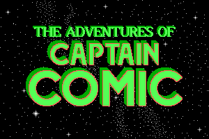 The Adventures of Captain Comic 0