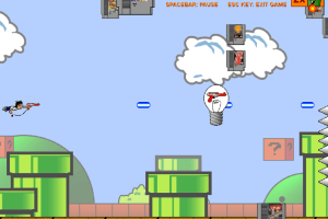 The Angry Video Game Nerd in Pixel Land Blast 5