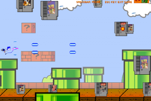 The Angry Video Game Nerd in Pixel Land Blast abandonware